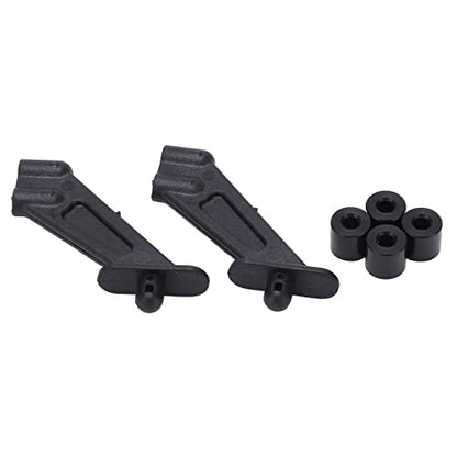 RC Car Rear Wing Bracket High Strength Plastic Black Lightweight Stable Performance for ZD Racing DBX10 7531 1/10 Off Road Vehicle