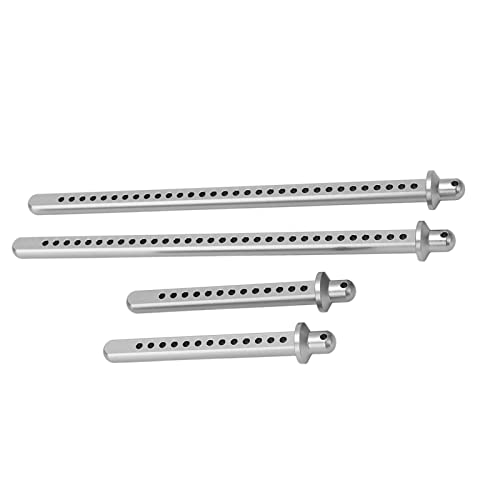 4PCS RC Body Post Mount Aluminum Alloy Front Rear Extended Set for Axial SCX10 90046 1/10 Scale Crawler