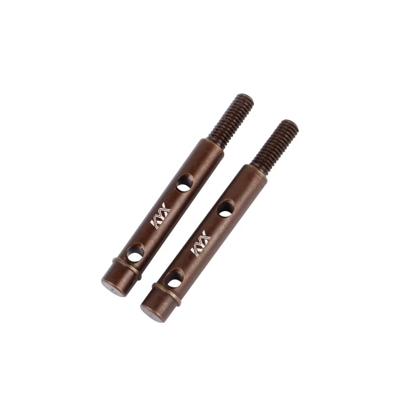 KYX Racing Hard Steel Front Rear Portal Stub Axle Drive Shaft for 1/18 RC Crawler Car Axial UTB18 Capra Unlimited Trail Buggy