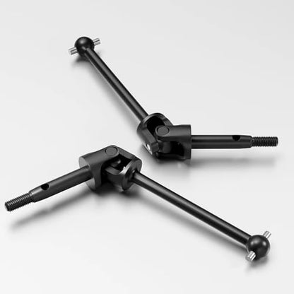 RC Car Drive Shafts Compatible with Losi Micro-B 2S 2WD 1/24 RC for Buggy for Racing Cars Upgrades Parts 2PCS Steel Rear Axles Drive Shafts CVD