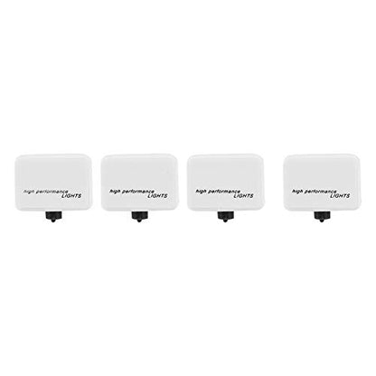 Dilwe RC Car Light Cover, 4 Pcs LED Light Shade Universal Lampshade for HSP REDCAT AXAIL scx10 Scale RC Model Crawler LED Kit()