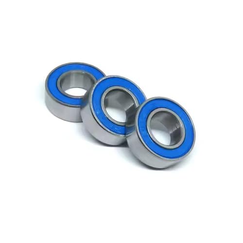 10PCS MR74RS Bearing 4x7x2.5 mm ABEC-7 Hobby Electric RC Car Truck MR74 RS 2RS Ball Bearings MR74-2RS Blue Sealed