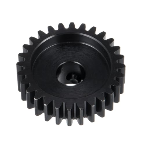 Steel Pinion Motor M1 8mm 28T Gears for ARRMA 4WD Tra-xxas X-MAXX | 1/5 1/7 1/8 RC Car Upgrade - size: 28T