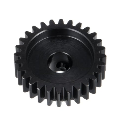 Steel Pinion Motor M1 8mm 28T Gears for ARRMA 4WD Tra-xxas X-MAXX | 1/5 1/7 1/8 RC Car Upgrade - size: 28T