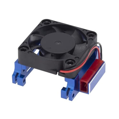 RC Spare Part Compatible with Slash for Stampede for Rustler for VXL for Traxxas 3s 1/10 RC Cars Parts Aluminum ESC Radiator Fan for 3340 Cooling System