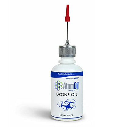 AtomOil Gun and Drone Oil | Cleaner, Lubricant, and Protectant | Multi-Purpose for Drones, RC Cars, & RC Planes - style: Drone Oil