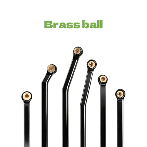 SCX30 Links High Clearance Links for Axial SCX30 Upgrades | Chassis Suspension Steering Links Set for 1/30 RC Crawler