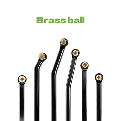 SCX30 Links High Clearance Links for Axial SCX30 Upgrades | Chassis Suspension Steering Links Set for 1/30 RC Crawler