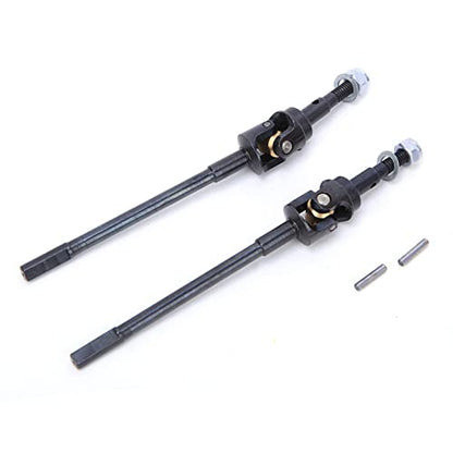 RC Front Steel Drive Shaft, CVD Drive Axles Compatible with SCX10 II 90046 90047 1/10 RC Car Model