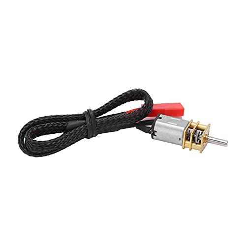 N20 DC Geared Motor, 300 RPM Speed Reduction, RC Car Motor, Compact Size for DIY Hobbyists, Small-Scale, and Robotics Projects