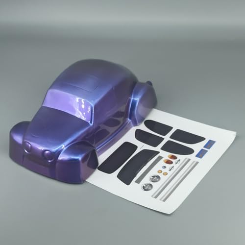 SANTAIZI 1/16 Scale Beetle Body Shell Replacement for MT and Short Course Car Width 130mm with Decal Sheet(STZ16TGBSL)