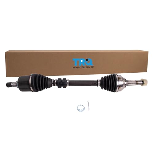 TRQ Front Driver Side CV Axle Assembly Compatible with 2011-2017 Nissan Juke FWD CVT - style: CSA34114