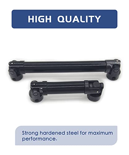 Steel RC Drive Shaft for 1/24 SCX24 Gladiator AXI00005 Axial Upgrade Parts | SCX24 Driveshaft Hardened Steel Upgrade Parts,High Strength,Wear Resistant,CNC machined - size: For SCX24 AXI00005