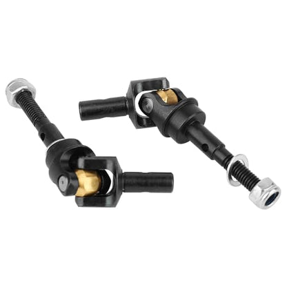 Hard Steel Front Portal Axle Shaft with Gear for 1/10 RC Crawler Car Axial SCX10 Portal Axle Metal Upgrade Part