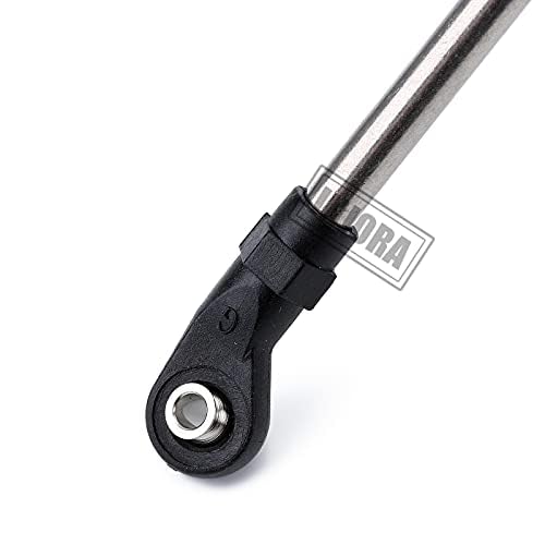 INJORA Stainless Steel Link Rod Linkage Plastic Rod End Set for RC Tracked TRX-6 Crawler Car G63 - size: For TRX6 G63