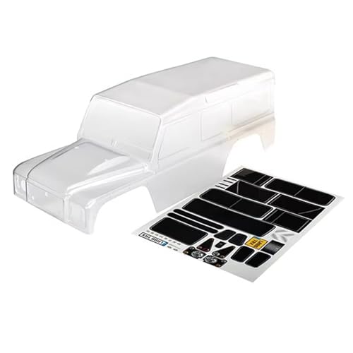 RC Car Parts for Traxxas for TRX4 1/10 RC Crawler Car Upgrades Parts Accessories 324Mm Wheelbase D110 Clear Body Shell Kit