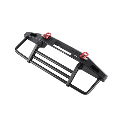 Durable Metal RC Car Front Bumper Improves Protection for SCX10 1/10 RC Crawler, Metal Car Parts, Suitable for Defender Axial SCX10 II 90046 90047 1/10 Crawler