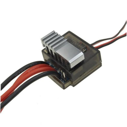 Uonlytech Esc Electric Controller Rc Car Brushed Esc Car Parts Brush Controller Rc Brushed Accessories for with 320a with Brake Electric Motor