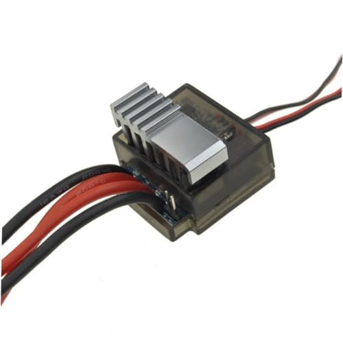 Uonlytech Esc Electric Controller Rc Car Brushed Esc Car Parts Brush Controller Rc Brushed Accessories for with 320a with Brake Electric Motor