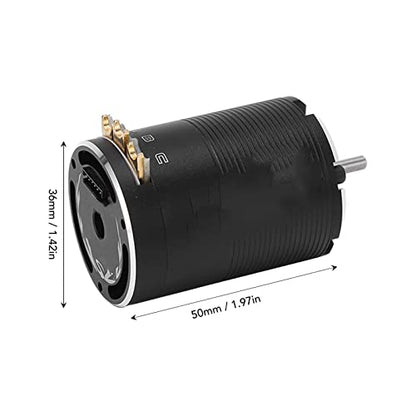 RC Brushless Motor 3500KV 540 Sensored Brushless Motor with High Performance and Premium Material for 1 10 Remote Control Cars 13.5T Waterproof and Durable RC