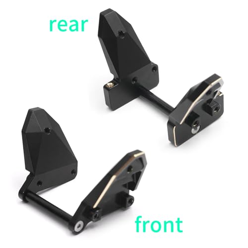 TRX4M Brass Front & Rear Shock Tower Shock Absorbers Mount Bracket | RC Car Shock Towers Mount Compatible with 1/18 TRX4M Defender Bronco RC Crawler Car Upgrades