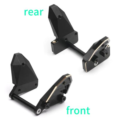 TRX4M Brass Front & Rear Shock Tower Shock Absorbers Mount Bracket | RC Car Shock Towers Mount Compatible with 1/18 TRX4M Defender Bronco RC Crawler Car Upgrades