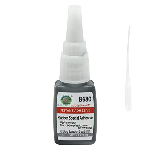 Rubber Glue - Instant Adhesive for Rubber, Tire, Crafts & More
