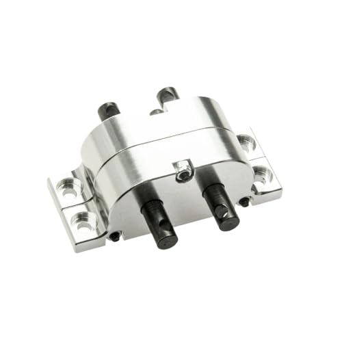 COMODO RC Crawler Metal Transfer Case Gearbox Intermediate Fixing Plate 1/10 Scale Compatible with 1/10 RC Crawler Car(Transfer CASE) - color: Transfer Case