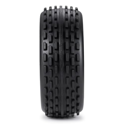 4pcs Tires&Hard Drift Wheels 12mm for Tamiya TT01 TT02 XV-01 HPI | RS4 1/10 RC Car Upgrade On Road Tyres