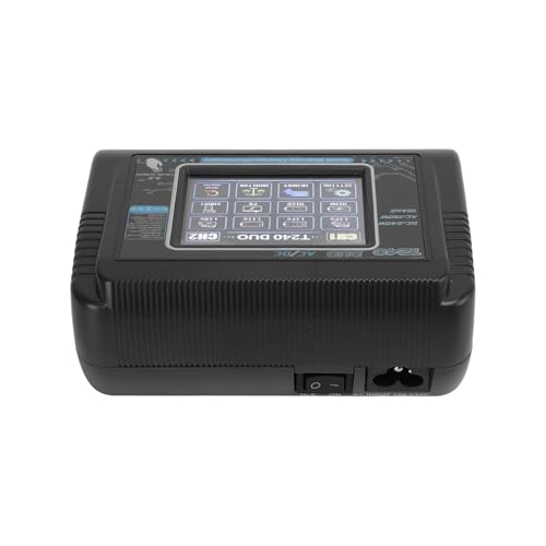 Balance Charger Intelligent Remote Control Dual Channel Charging Equipment for Model Airplane with