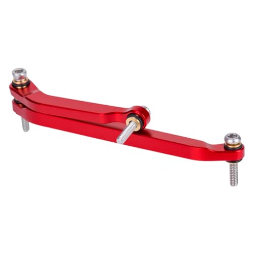 Aluminum Steering Links for 1/30 Axial SCX30 RC Crawler Car Upgrade Parts (Red Steering Link) - color: Red Steering Link
