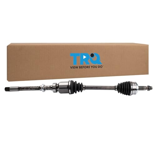 TRQ Front Passenger Side CV Axle Assembly Compatible with 2006-2012 Toyota RAV4 V6 3.5L 4WD 2013-2015 RAV4 AWD 2016-2018 LE SE Limited XLE AWD 2017-2018 Platinum 2018 Adventure - style: CSA32573
