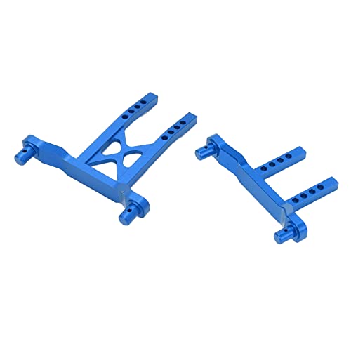 Keenso Aluminum Alloy Front Rear Body Mounts, Shell Post for LaTrax Teton 1/18 RC Car Upgrade Parts (Blue) - color: Blue
