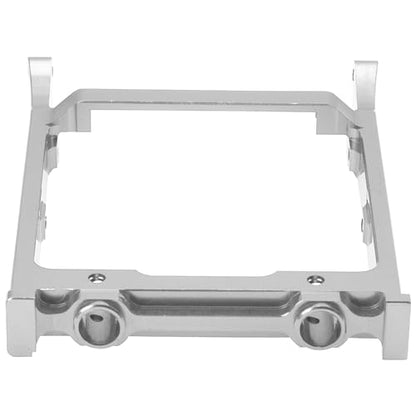 Aluminum Alloy Front Bumper Mount Compatible with MN MN128 MN86 MN86S MN86K MN86KS 1/12 RC Crawler Upgrade Parts (Silver) - color: Silver