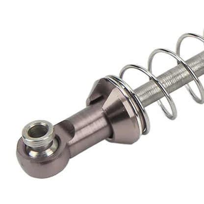 51mm Aluminum Alloy RC Shocks, 2 Pairs Aluminum Alloy RC Car Shock Absorber Dampers with Mounting Screws Bolts for WPL C14 C24 MN D90 99S