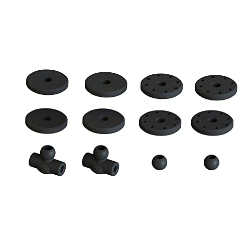 ARRMA Shock Set, 16mm Bore, 77mm Length, 2000cSt Oil, ARA330627