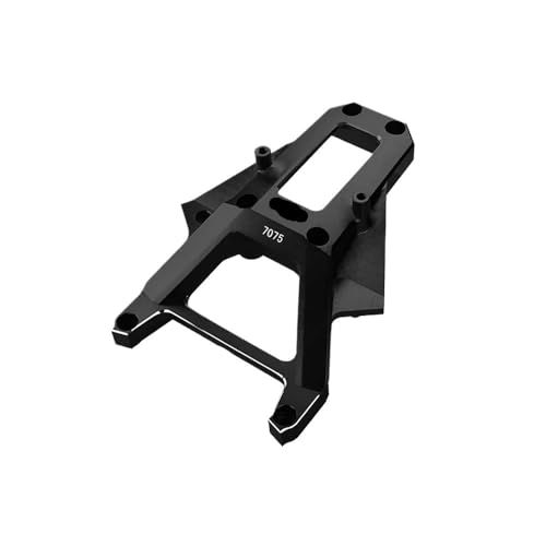 Metal Servo Mount Steering Cover Chassis Brace 7820 for TR-AXXAS 1/6 for XRT 8S 4WD 78086-4 for Monster Truck RC Car Upgrade Parts(Black) - color: Black