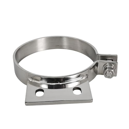 5" Stack Exhaust Clamp for Peterbilt 379 359 1987-1993 Exhaust Stack Pipe 5 inch Mount Bracket Replace 10294 (1)