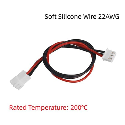5PCS JST-XH 2S Balance Plug Extension Lead 22AWG Silicone Wire 200mm for RC Drone FPV Quadcopter Lipo Battery Charger DIY