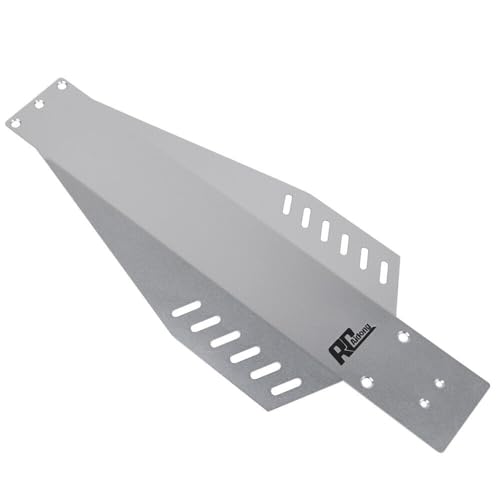 Aluminum Chassis Protector Skid Plate for 1/10 Traxxas Slash 2WD Rustler Bandit Replace Chassis VXL Upgrades