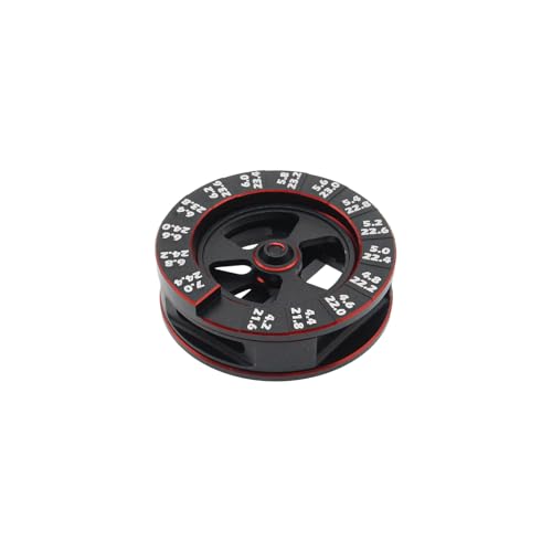 RC Car Droop Gauge for 1/10 RC Car Chassis,Red | CNC Aluminum,Ride Height Gauge,1/10 RC Precision Gauge,Durable RC Tool