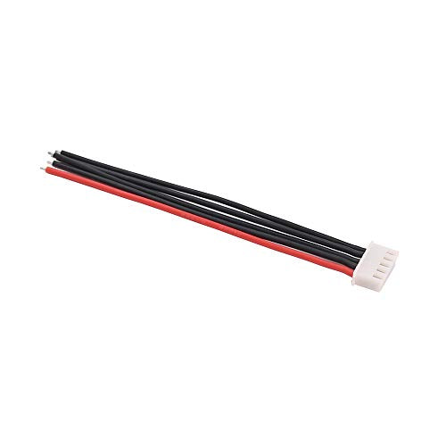 10pcs 4" / 10cm JST-XH 4S Balance Plug Connector Adapter Lead Wire 22awg Silicone Cable for RC Lipo Battery Charger(C124-10)…