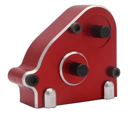 RC Upgrade Accessories for MN86 MN86S MN86KS MN86K 4WD G500 1/12 Metal Transmission Gearbox Transfer Case RC Crawler Car Upgrade Parts Accessories(Red) - color: Red
