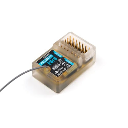 GoolRC Flysky FBr8 Receiver, 2.4GHz 8 Channel PPX7 Waterproof Receiver AFHDS 3 System Supports Single Bidirectional Transmission PWM/PPM/i-BUS2/S.Bus/i-Bus Output Standard Antenna for RC Car