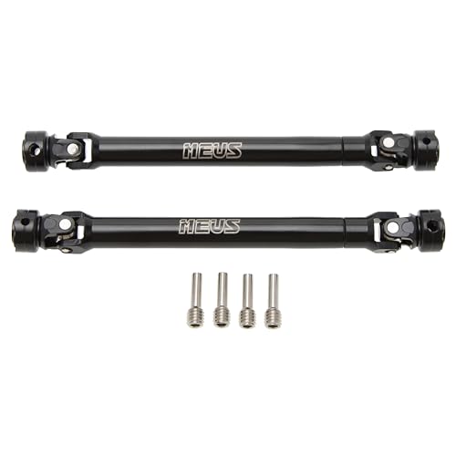 MEUS RACNIG 2pcs SCX10 Driveshafts for 1/10 RC Crawler Axial SCX10/Tamiya CCO1/Redcat Gen8 etc.. (119mm) - color: 119mm