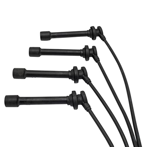 TRQ Engine Ignition Spark Plug Wire Kit Set - style: IWA69088