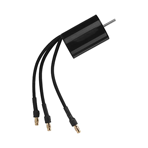 Changor 2435 4500KV Sensorless Brushless Motor High Efficiency for 1/16 1/18 RC Car Off Road Truck Aluminum Alloy 62g
