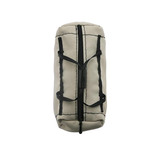 3 Pieces RC Car High Simulation Luggage Bags Accessoires Decoration Model Car Travel Bags for 1:10 RC Crawler Car Spare Parts, Gray