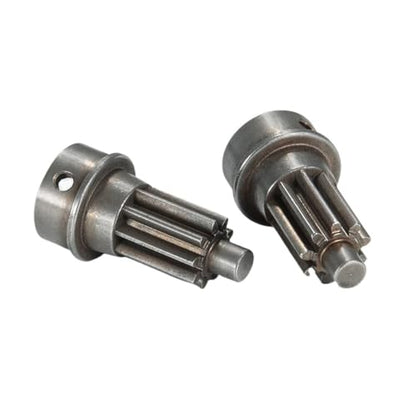 4Pcs Metal Portal Drive Shaft Input Gear Set for 1/10 Scale RC Crawler Compatible with 8259 8257