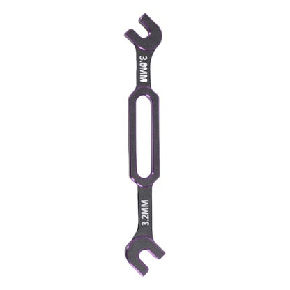 CCYLEZ RC Wrench Set, Lightweight Aluminum Alloy Ball Joint Remover Tool with 8 Sizes for RC Cars Boats Drones Purple - color: Purple